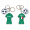 Llavero Acrílico Futbol Mexico – Doble Cara Jersey + Balón, Argolla con Mosquetón