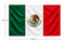 Bandera de México — escudo nacional, edición Mundial 2026