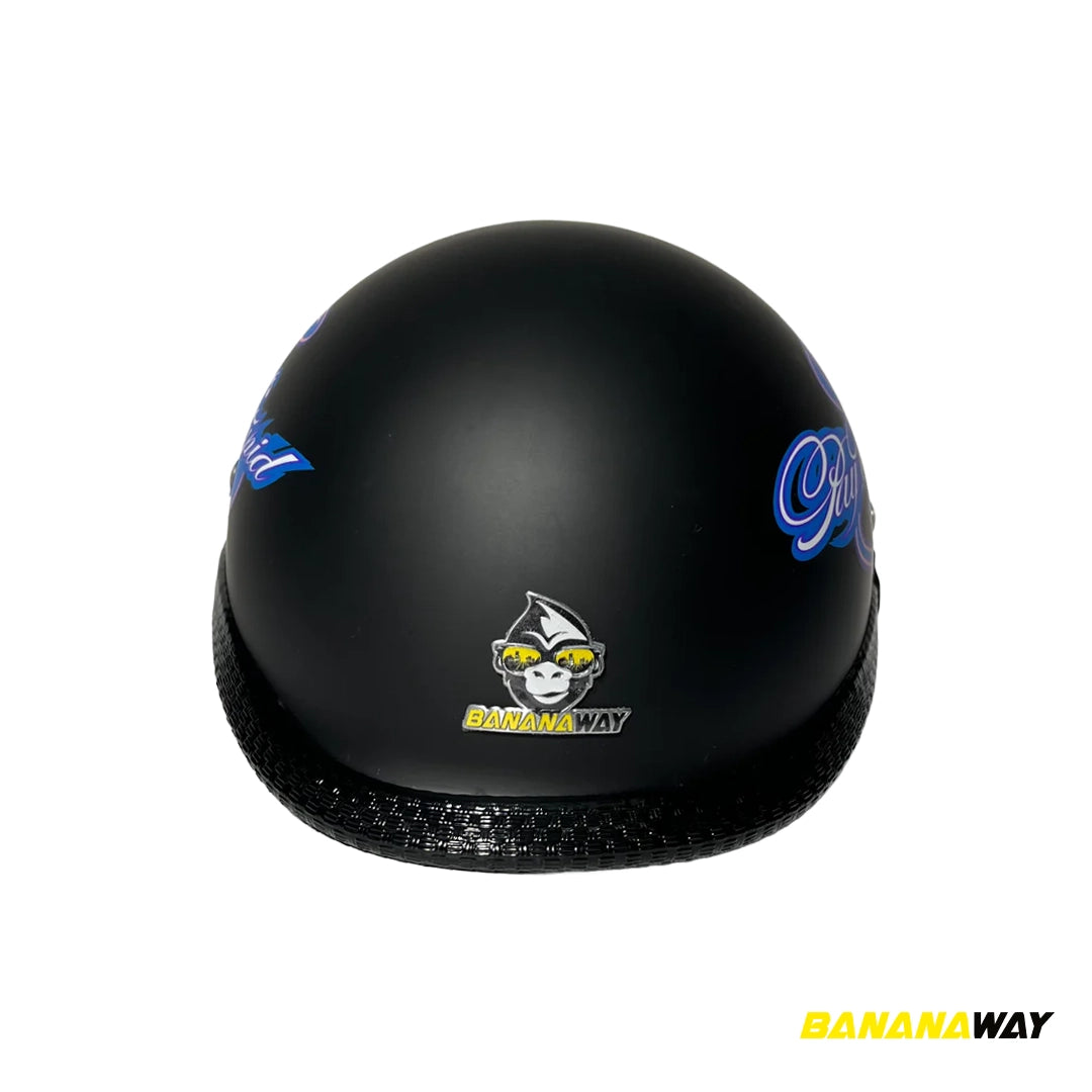 Casco BW-MW-SEXY-1- Negro Azul USD