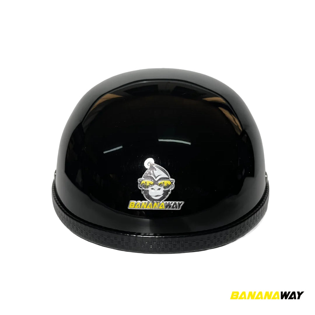 Casco BW-MW-LV-20 Negro Brillante