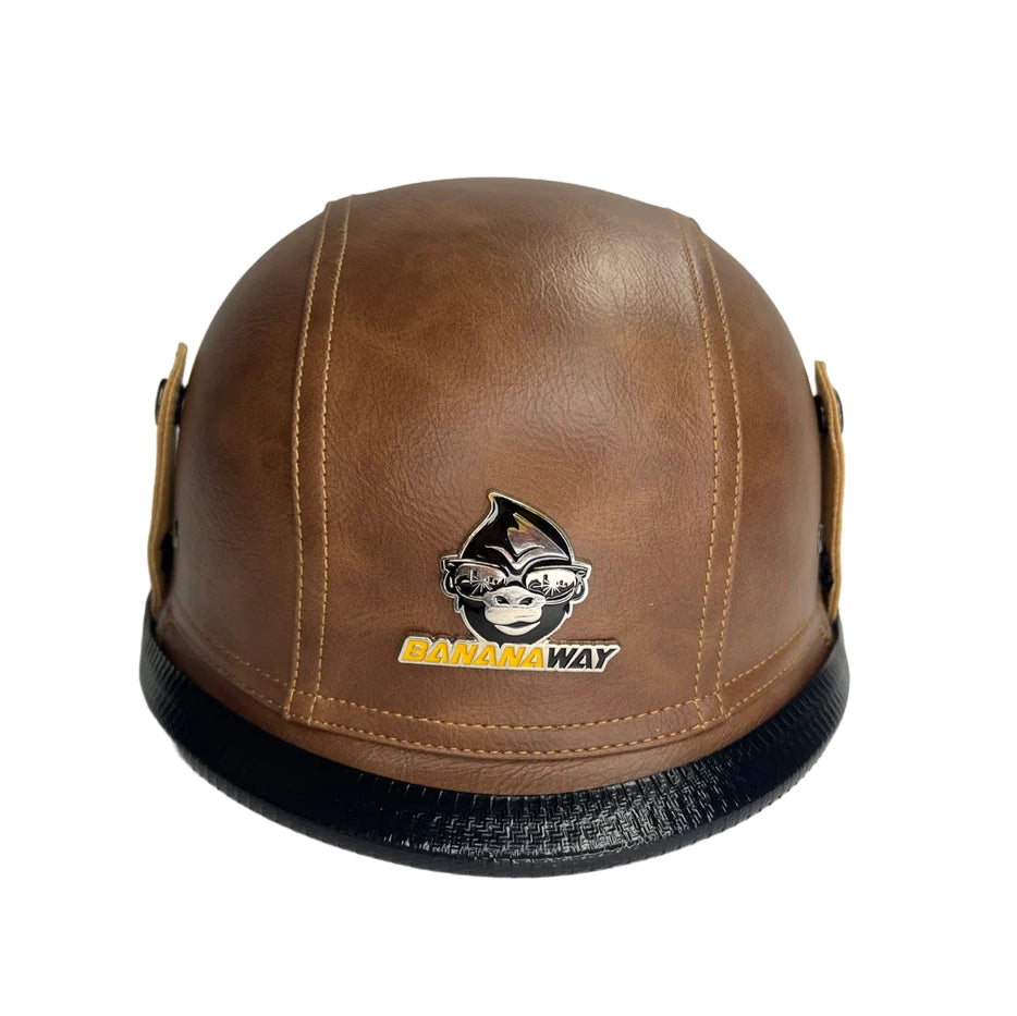 Casco BW-RE-01-Marrón