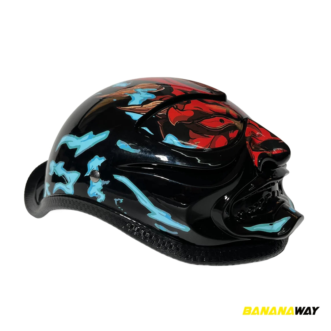 Casco BW-MW-SEXY-3-GoldFish Monster