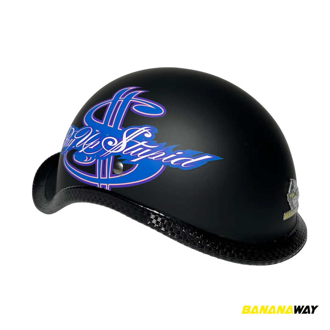 Casco BW-MW-SEXY-1- Negro Azul USD