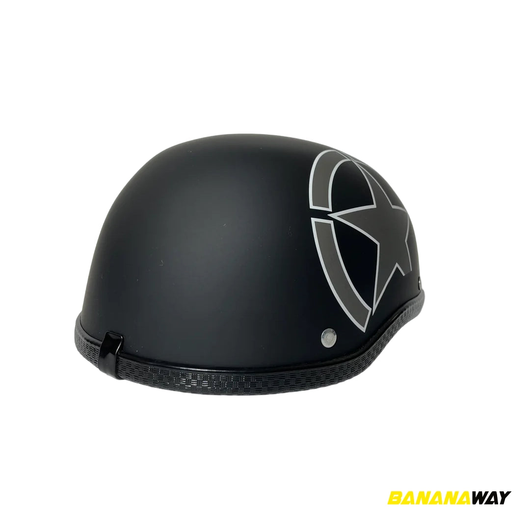 Casco BW-MW-LV-20 Negro Mate Graystar