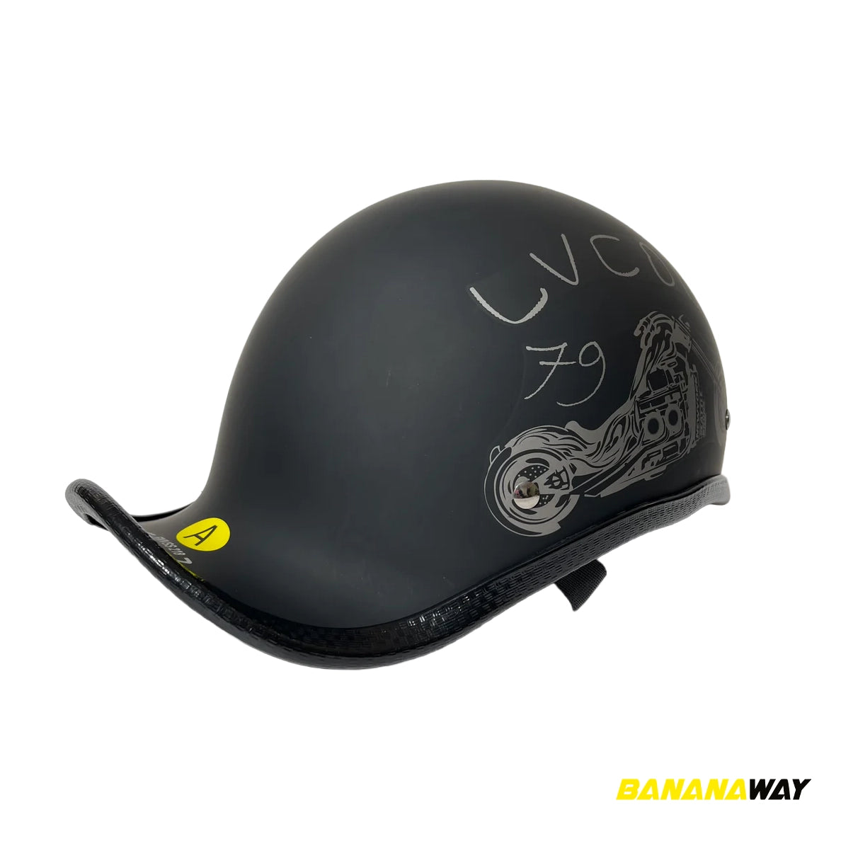 Casco Harley-Davidson BW-MW-LV-06 negro mate
