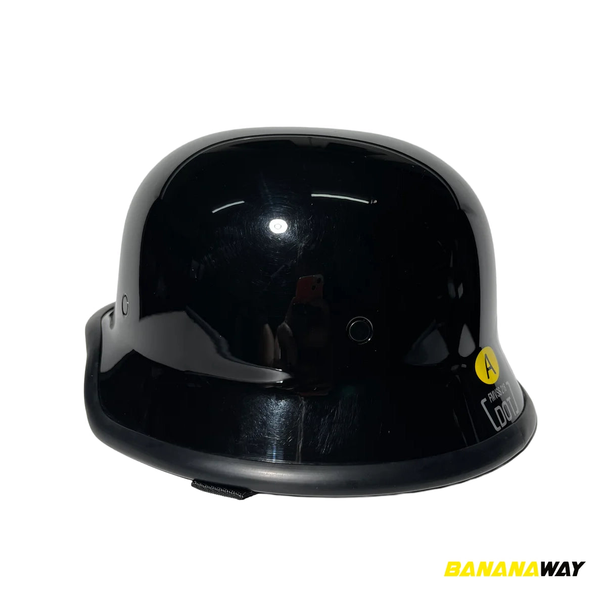 Casco BW-MW-Lv-05 Negro Brillante