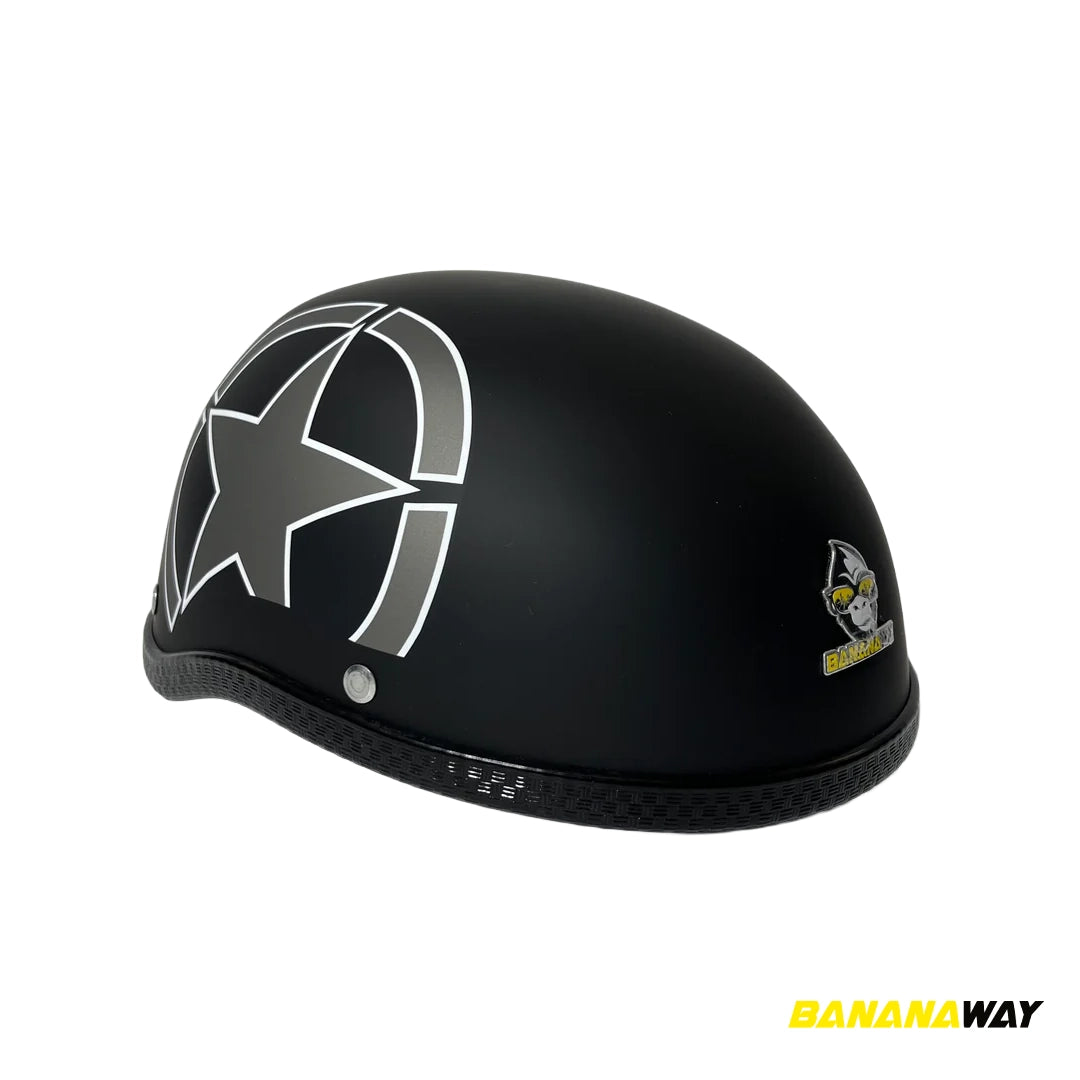 Casco BW-MW-LV-20 Negro Mate Graystar
