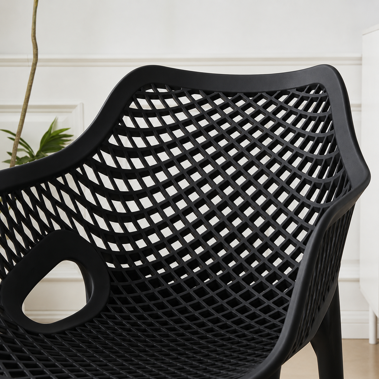 Silla Air con Brazos Apilable diseño moderno
