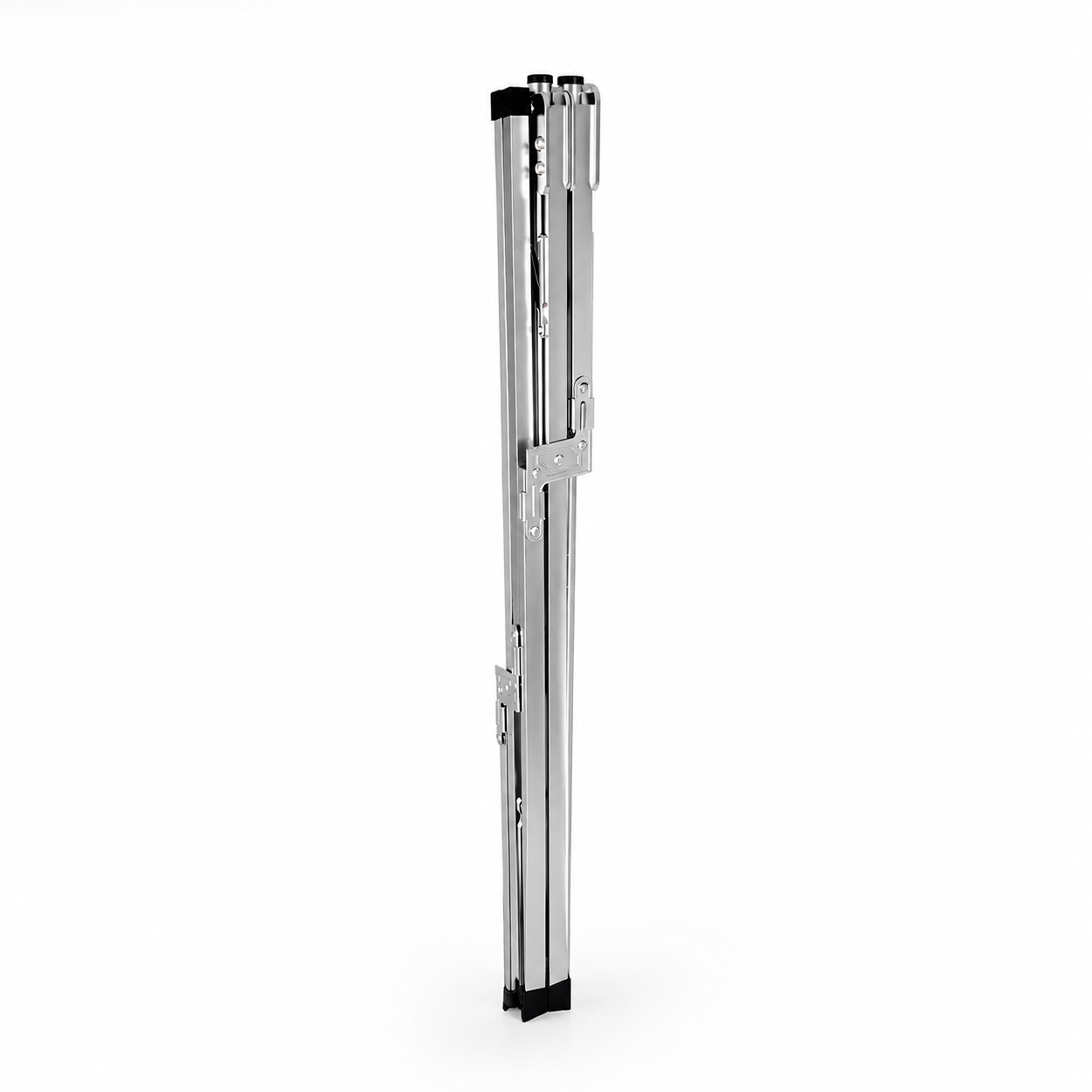 Tendedero de pie plegable 3 barras galvanizadas Mirta — estructura en X, 1.6 m o 2.0 m.