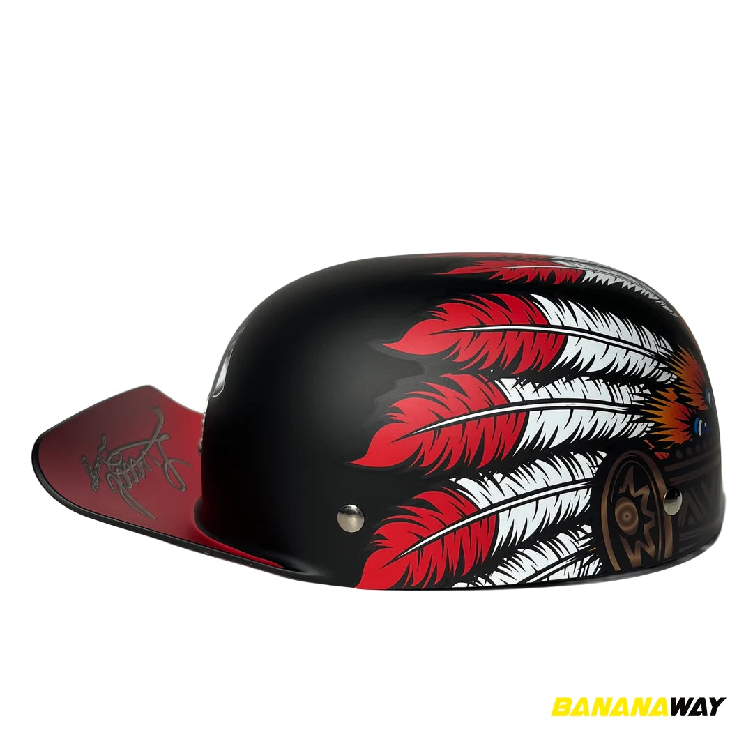 Casco BW-MW-Baseball Indio