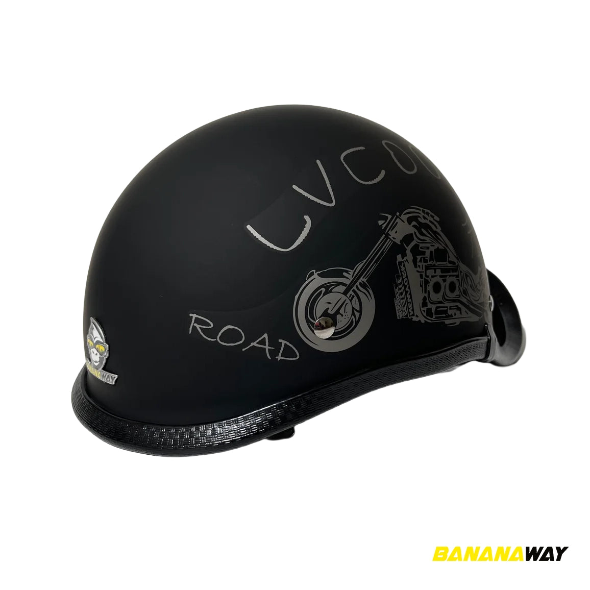 Casco Harley-Davidson BW-MW-LV-06 negro mate