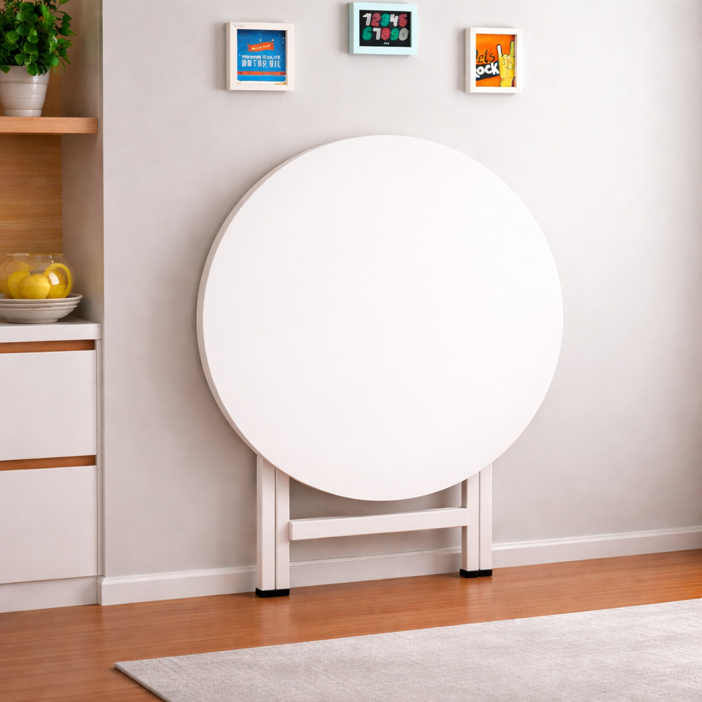 Mesa plegable redonda Siha de 60×50 cm