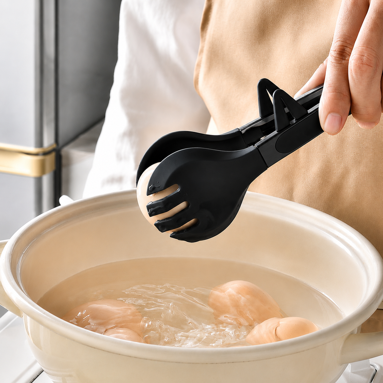 Set de 3 Pinzas de Cocina Multifuncionales con Silicón Vera