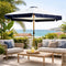 Sombrilla Nautica Amplia Jardin Playa Patio Terraza Exteriores