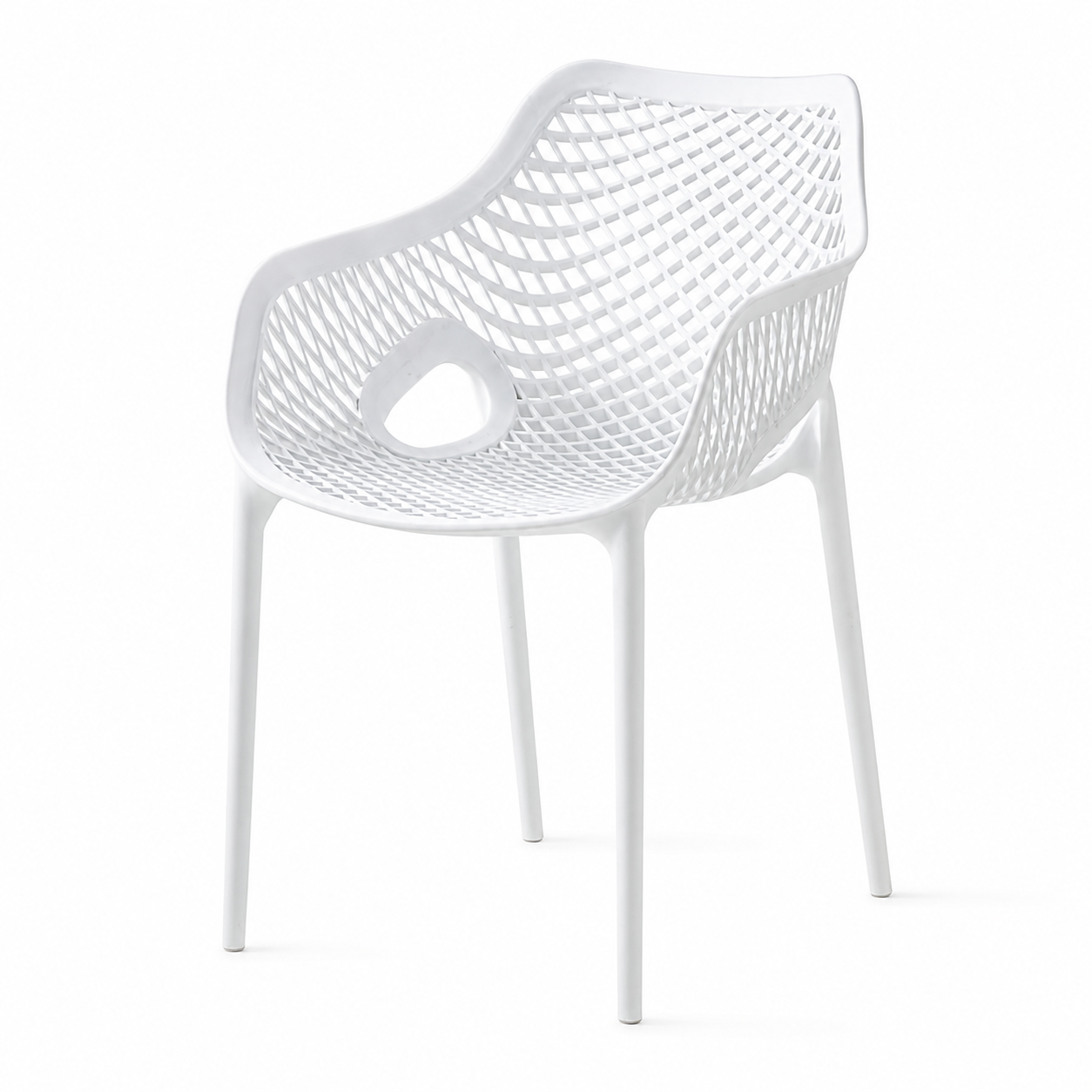 Silla Air con Brazos Apilable diseño moderno