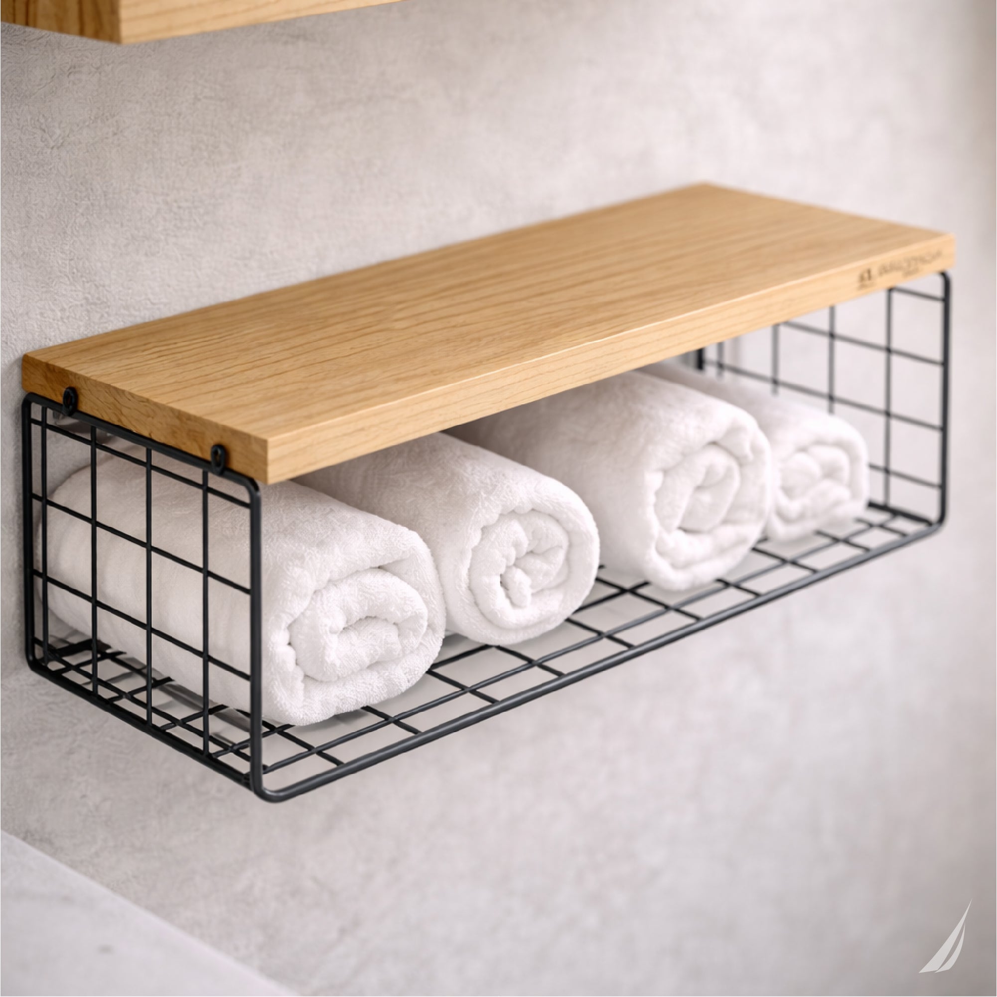 3 Repisas Nautica Estantes Flotantes Hogar Baño Decorativas