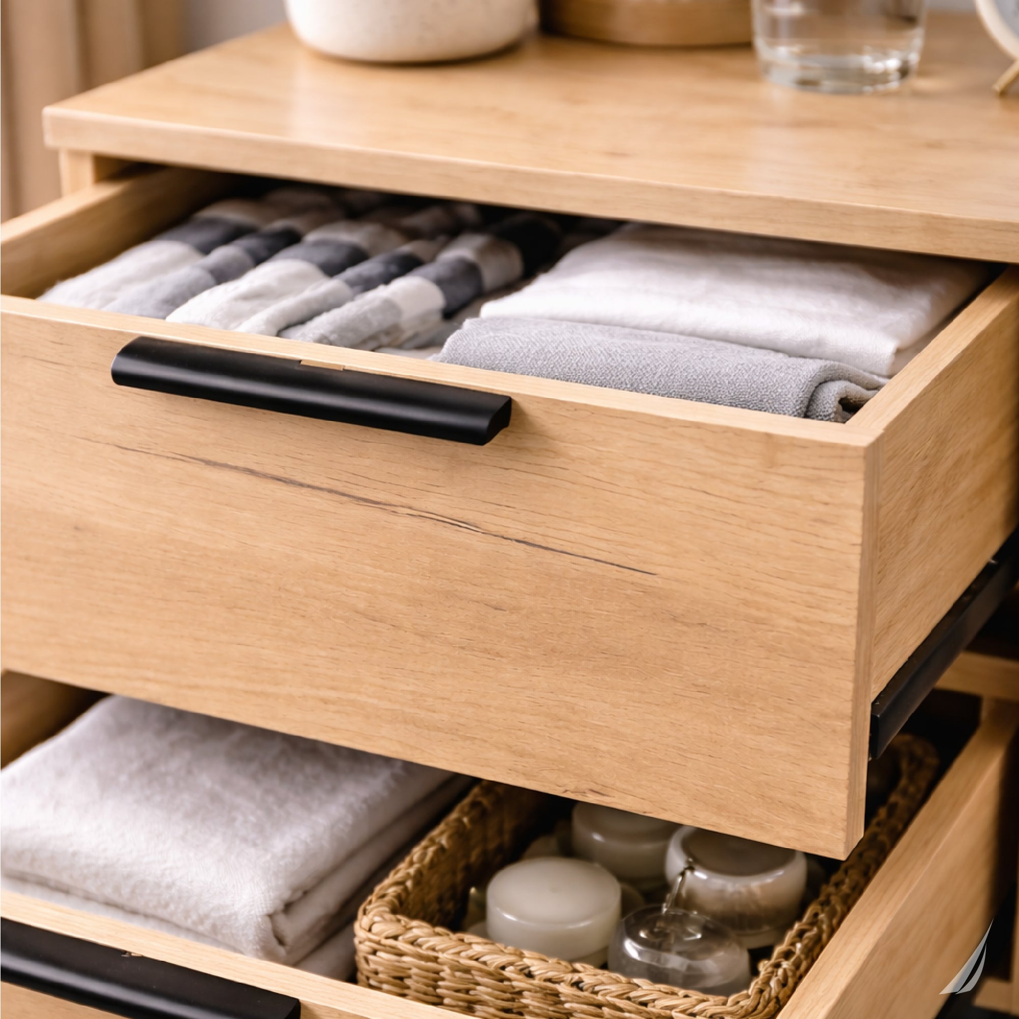 Buro Individual Nautica Home 2 Cajones Moderno Madera