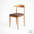 Silla de comedor Turner de estilo moderno de mediados de siglo