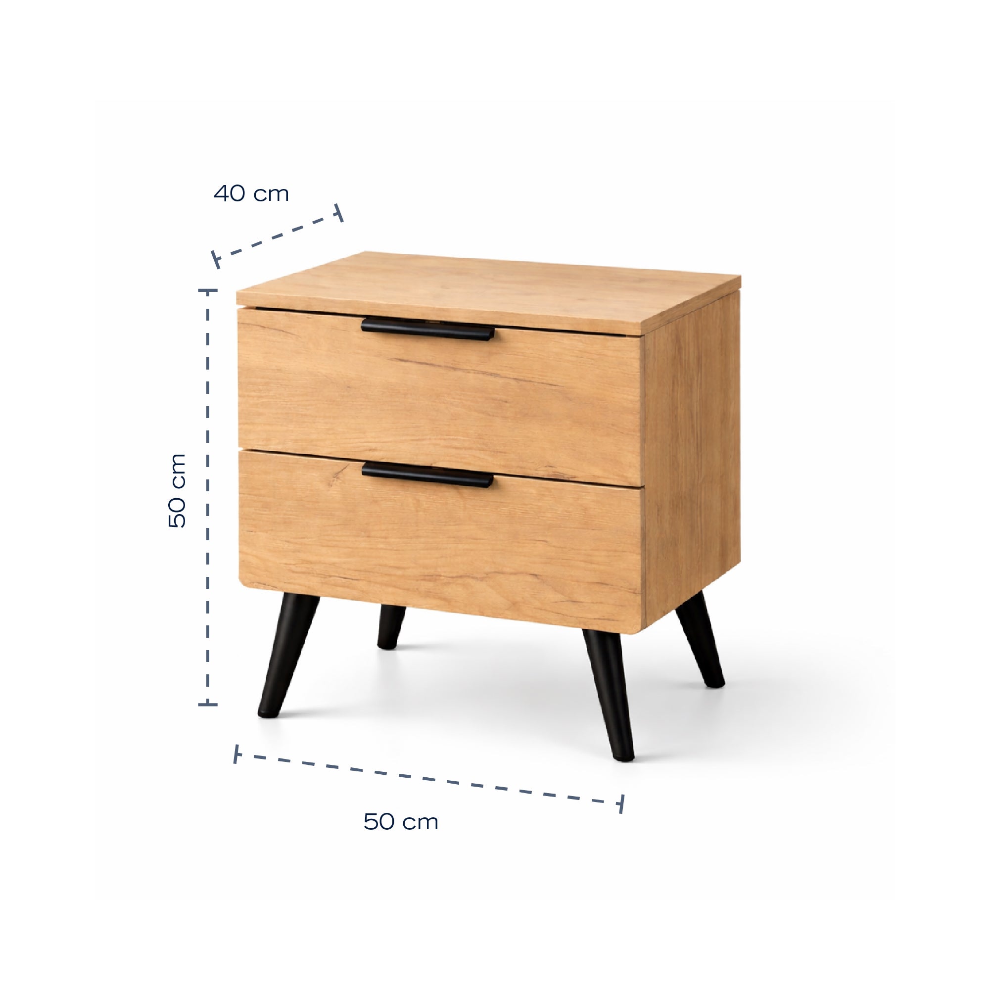 Buro Individual Nautica Home 2 Cajones Moderno Madera