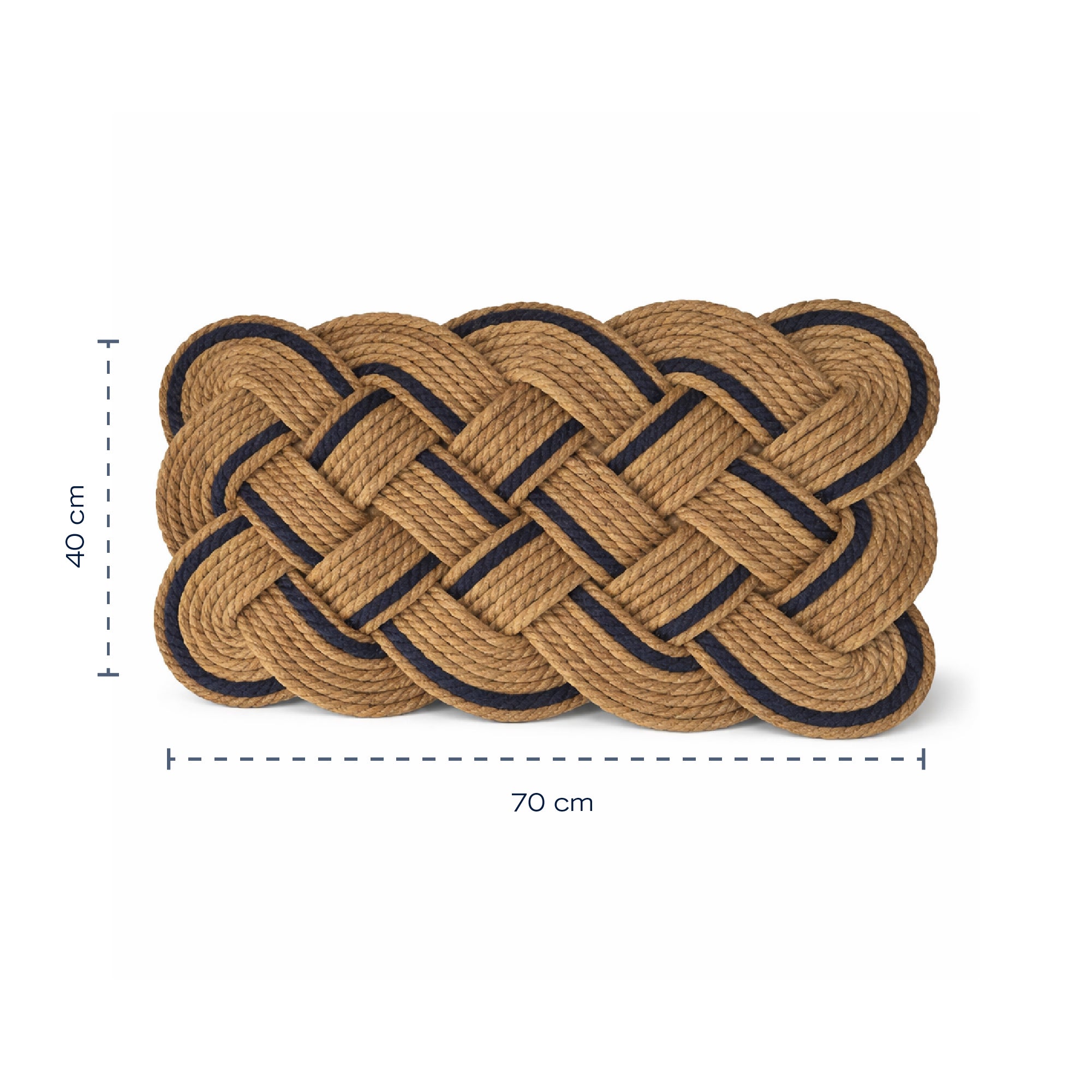 Tapete Alfombra Nautica fino Yute Decorativo Antiderrapante