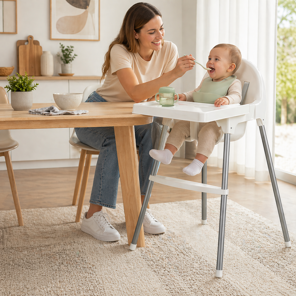 Trona convertible 2 en 1 DuoGrow