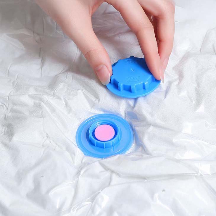 Vuc Paquete de 20 bolsas de almacenamiento al vacío - Bolsas de compresión con bomba manual