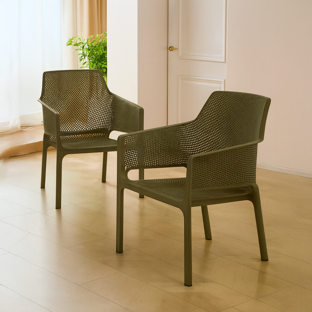 Juego de patio exterior Jika de 4 piezas