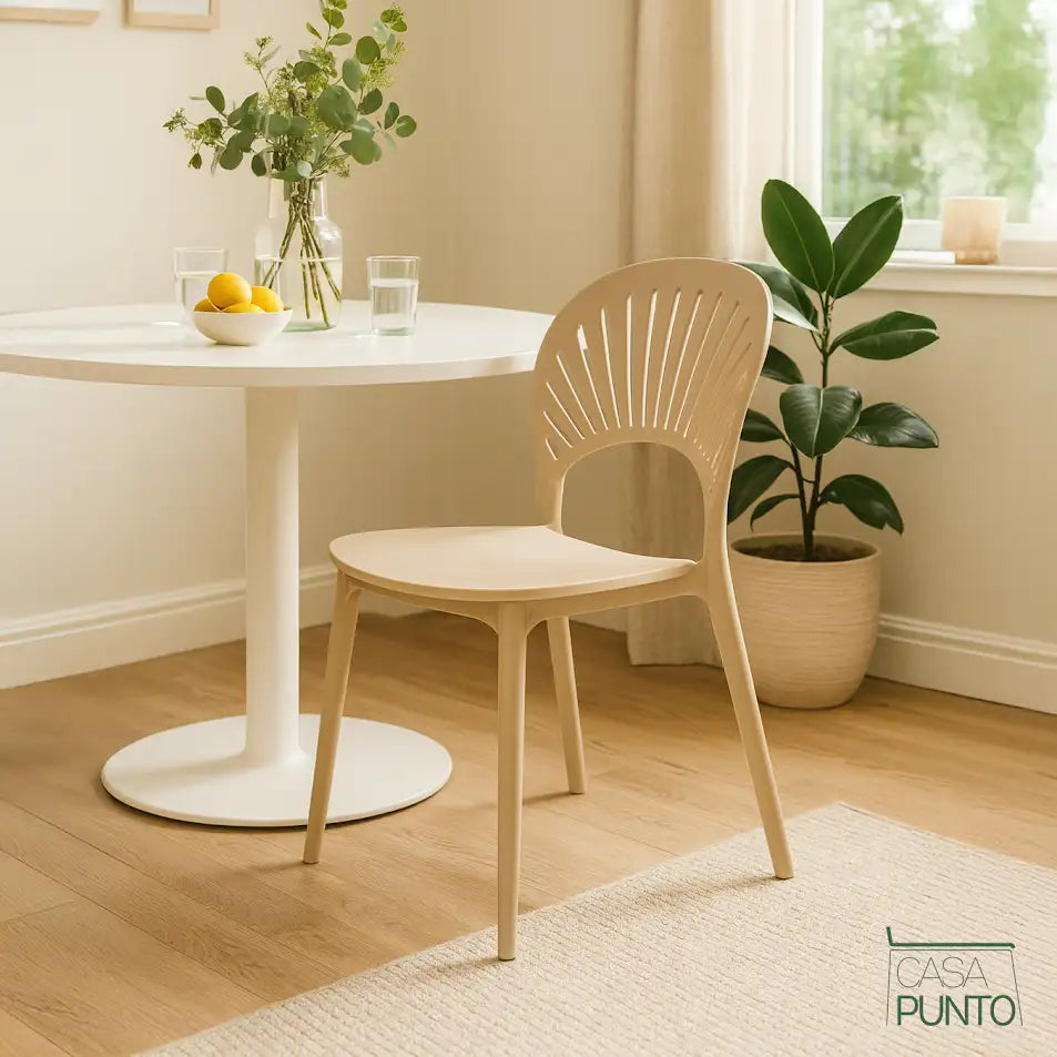 Silla de comedor apilable Ola
