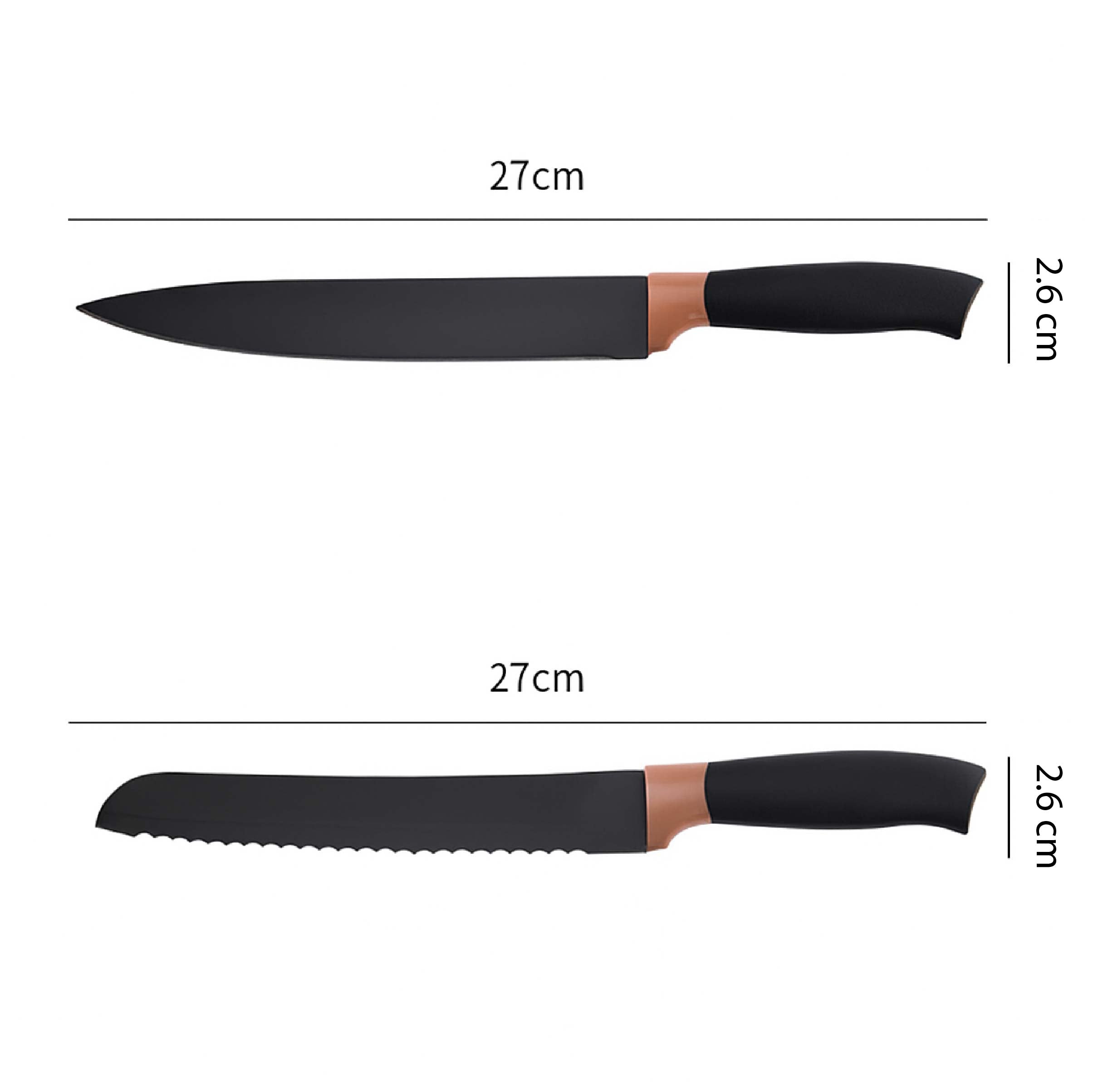 Juego de utensilios de cocina y cuchillos de cocina Brianna de 18 piezas