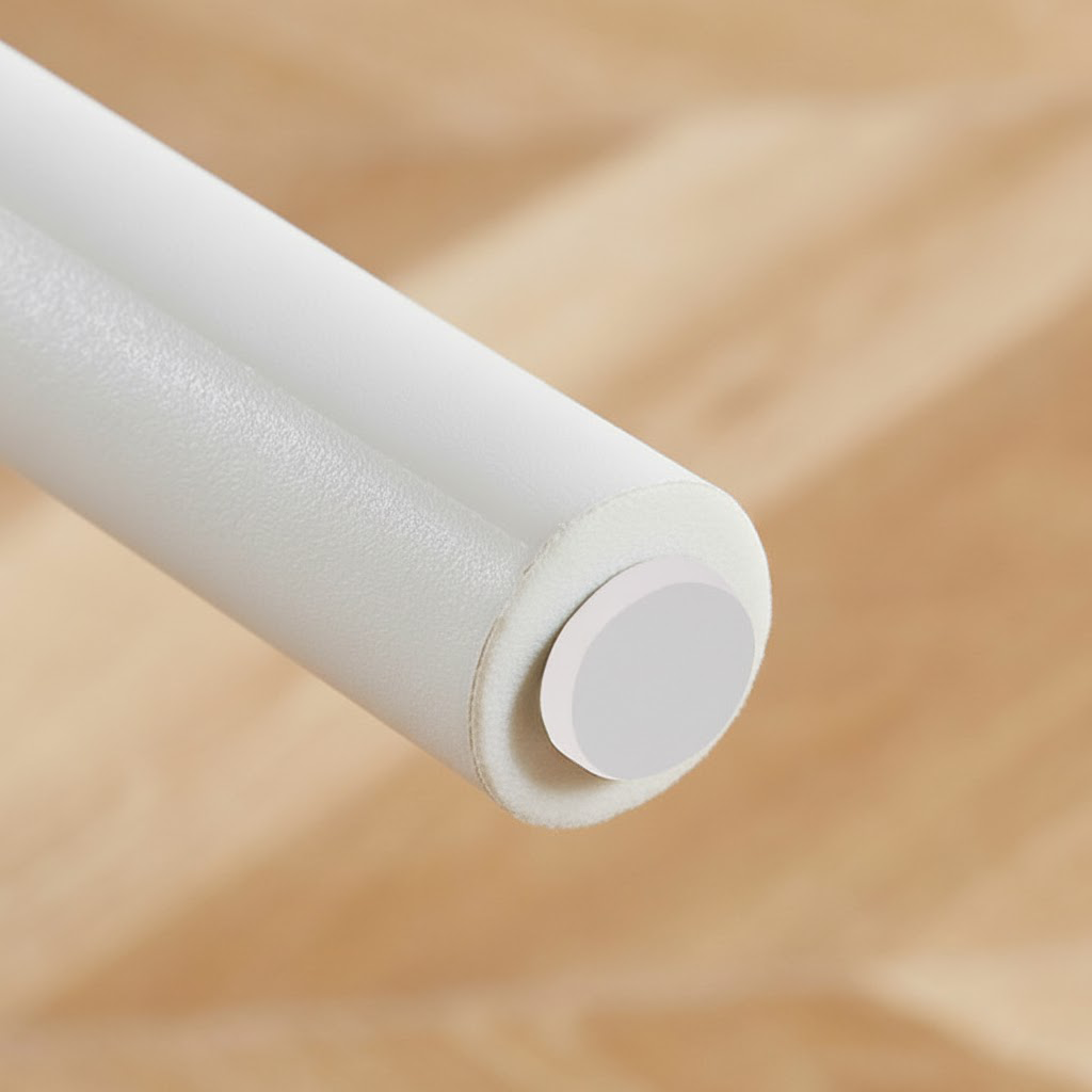 Silla de comedor nórdica Koryn - Plástico apilable con respaldo de eje