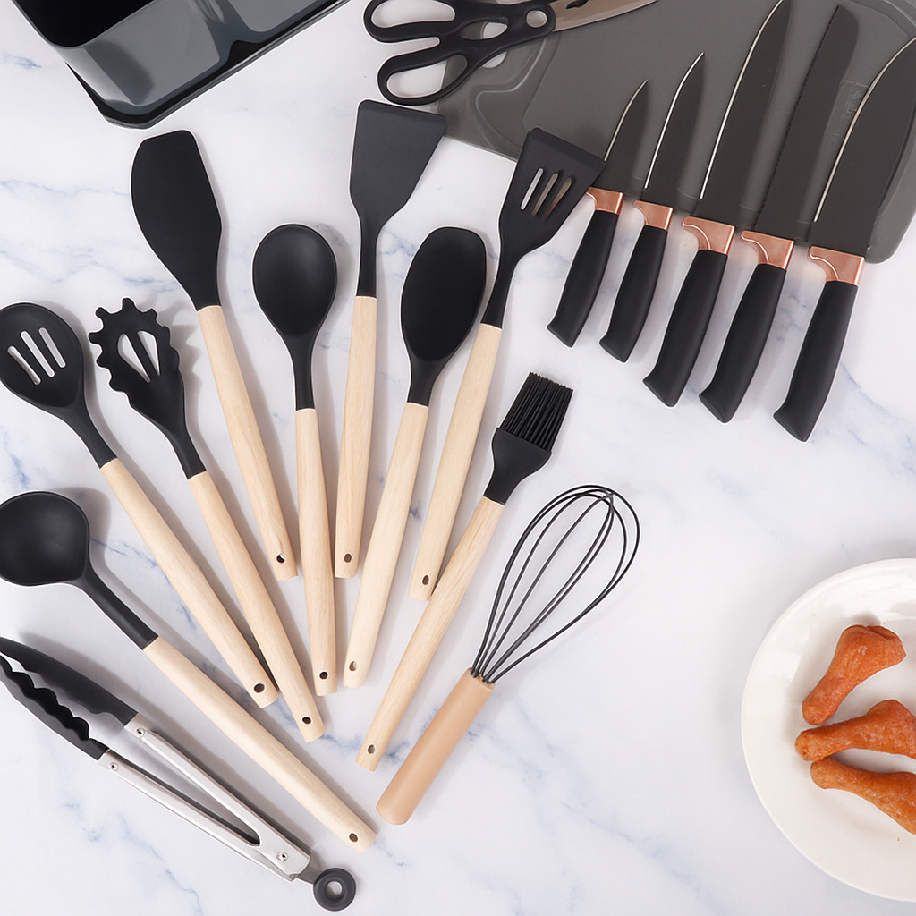 Juego de utensilios de cocina y utensilios de cocina Shila