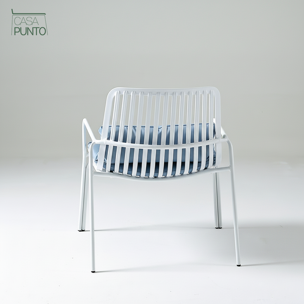 Sillón nórdico individual Linnea con cojines