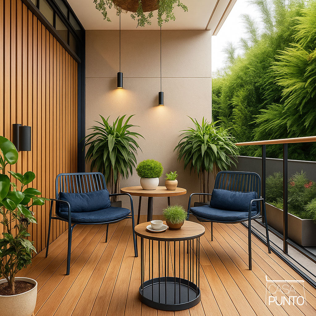 Sillón nórdico individual Linnea con cojines