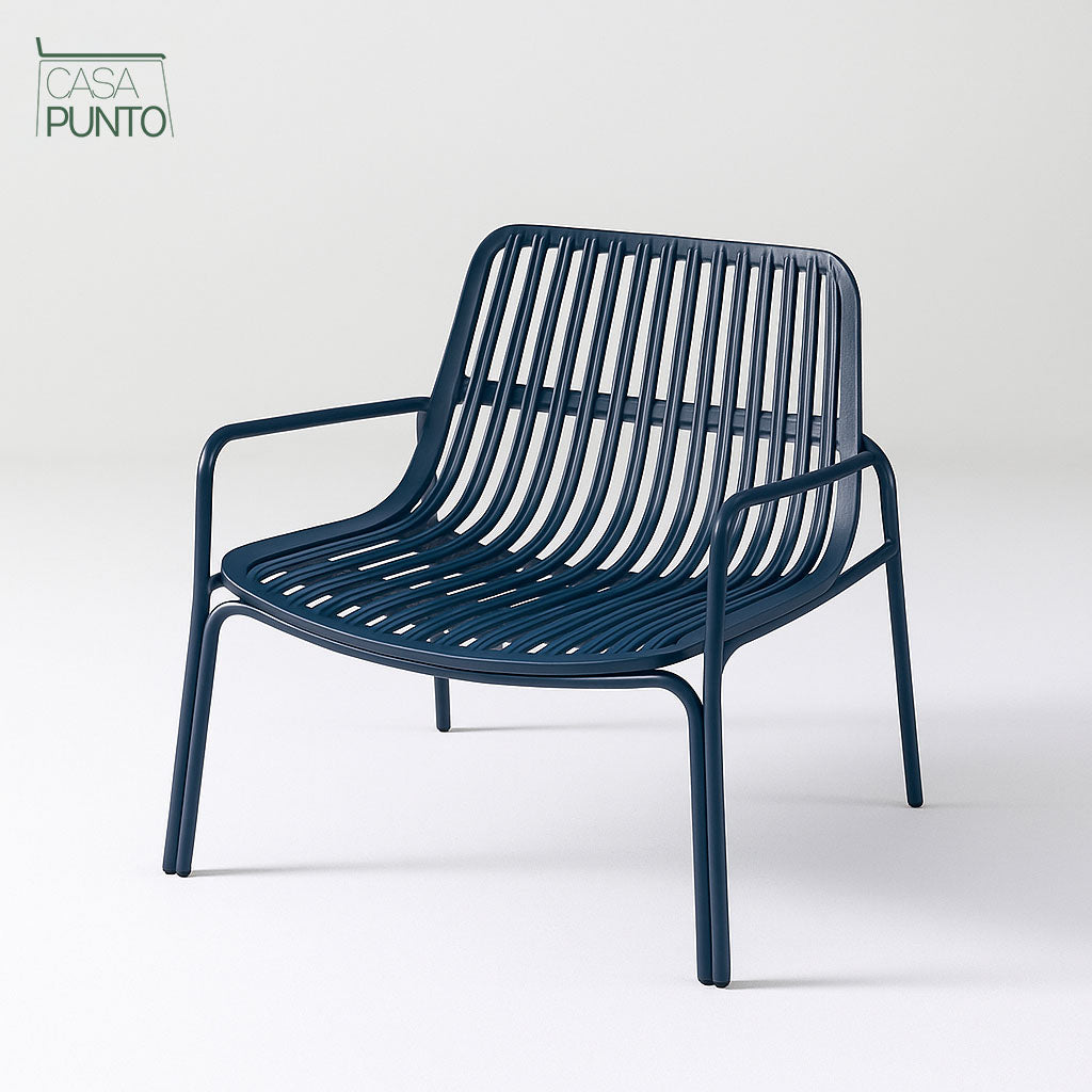 Sillón nórdico individual Linnea con cojines