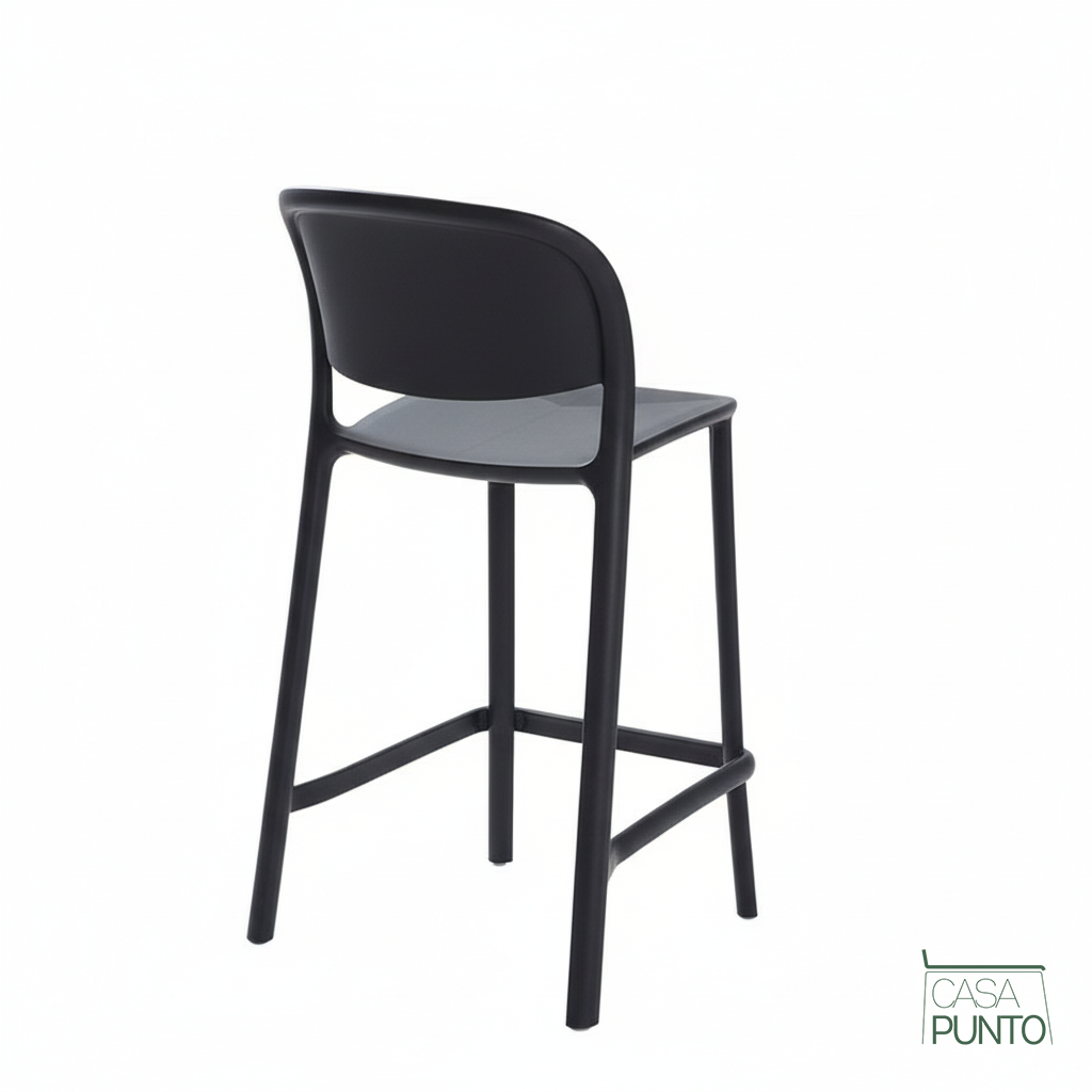 Taburete de bar Frida - Trona moldeada