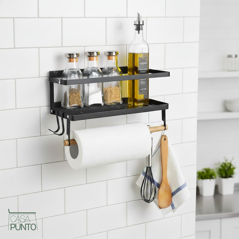 Especiero plegable Nuna con soporte para toallas de papel