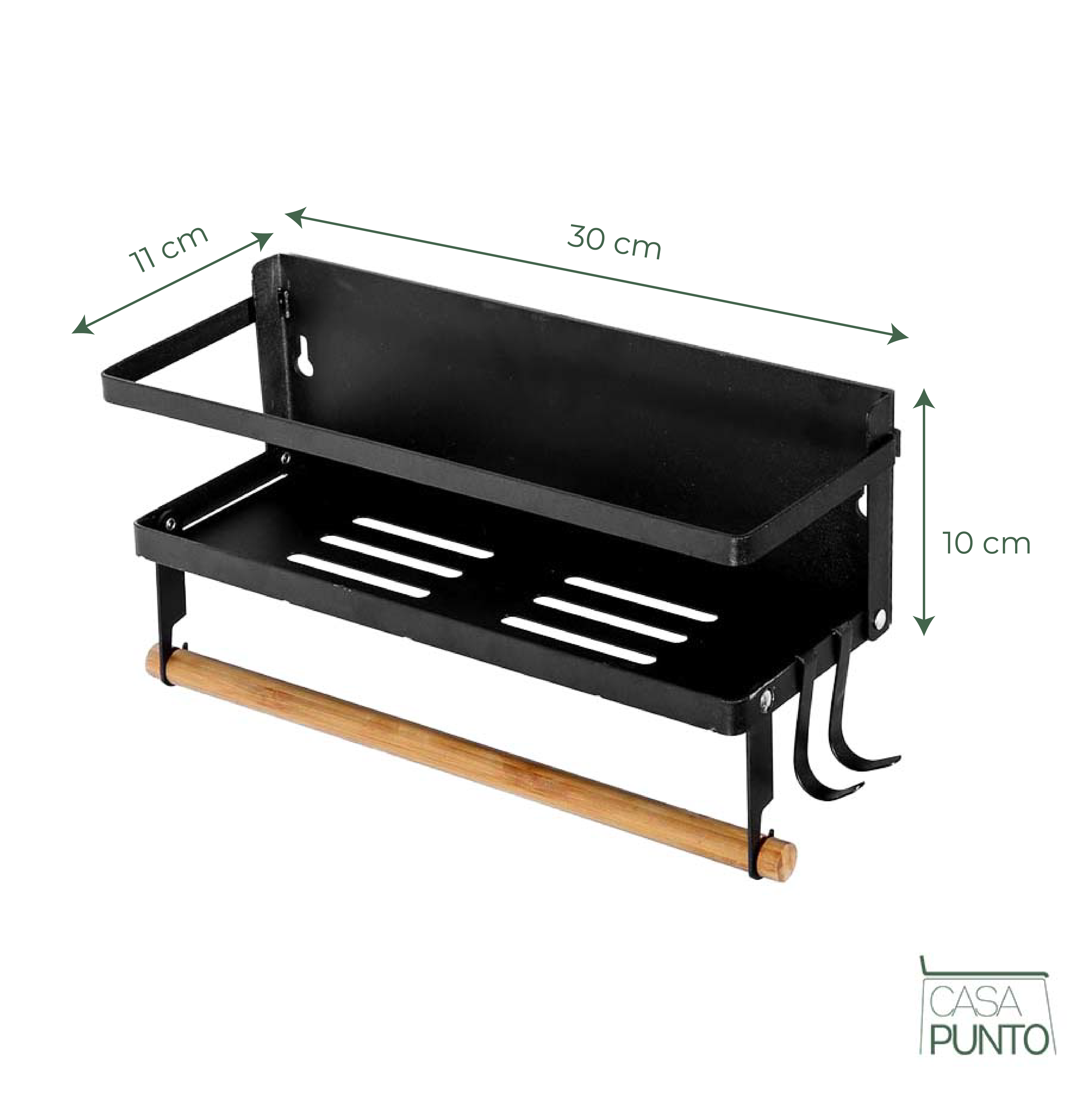 Especiero plegable Nuna con soporte para toallas de papel