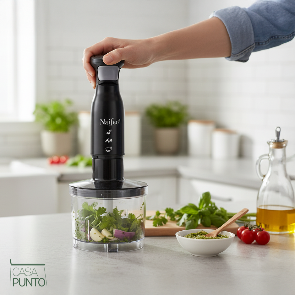 Juego de batidora de mano 4 en 1 Jill: batidor y vaso