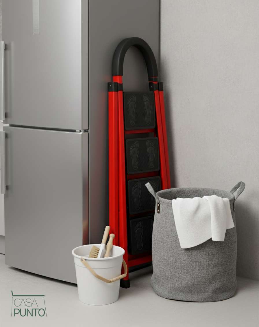 Escalera plegable Rhino Big de 4 peldaños