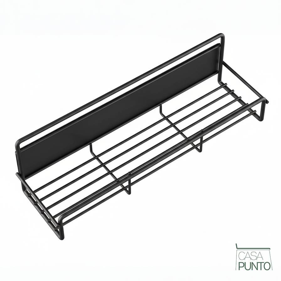 Juego de 4 especieros magnéticos Debra - Estantes organizadores para frigorífico sin taladros