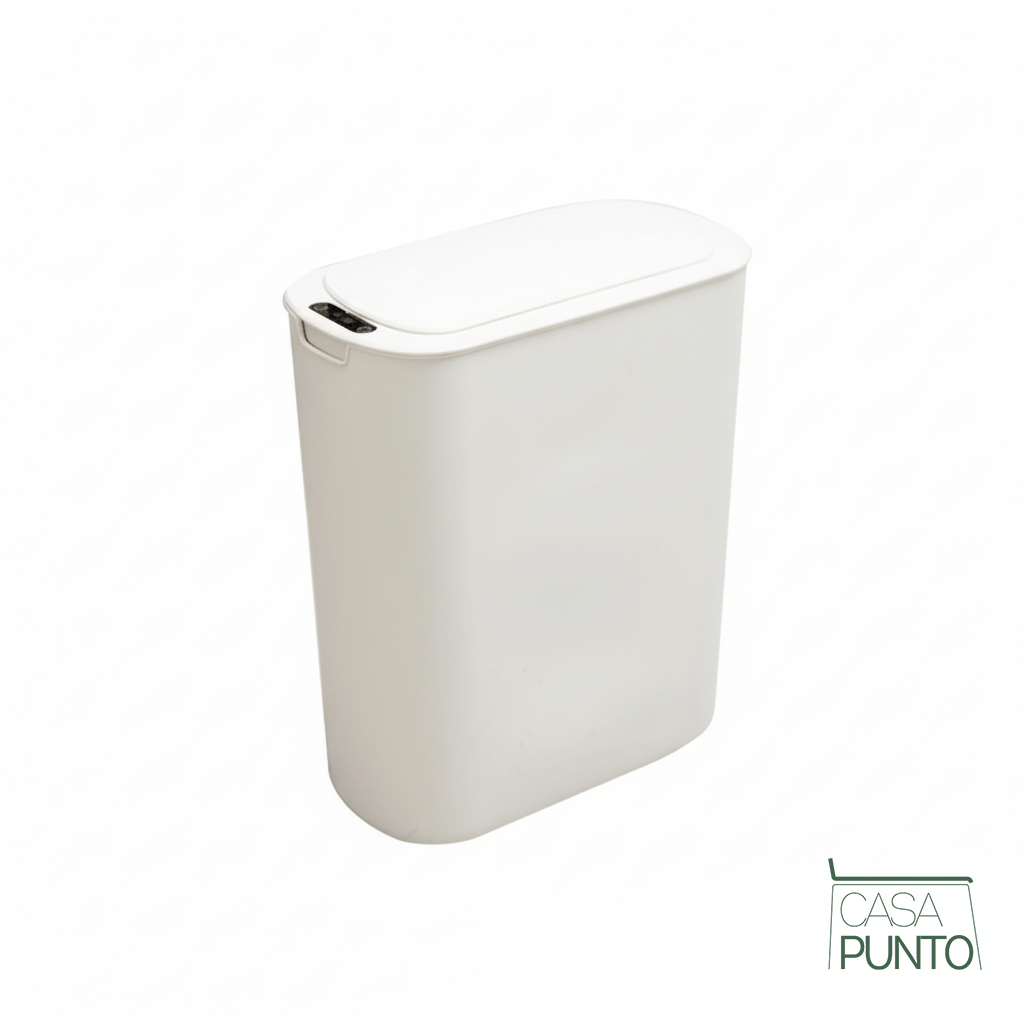 Papelera con sensor automático delgado Lottie de 13 litros - Papelera sin contacto