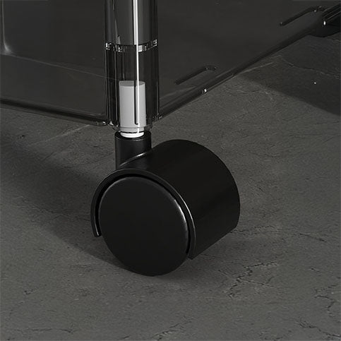 Carrito rodante delgado de 4 niveles Dulce - Organizador de almacenamiento con ruedas