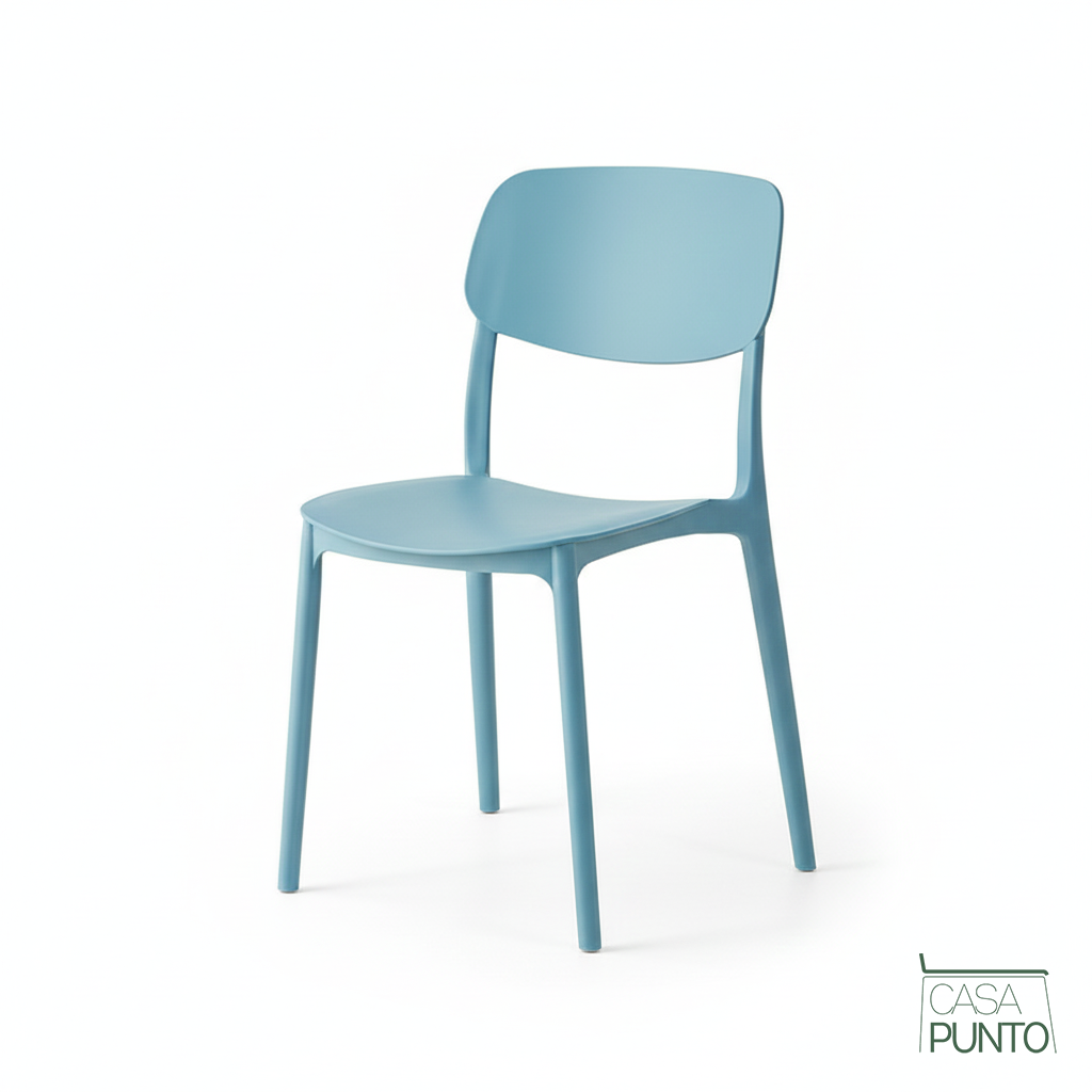 Silla de comedor apilable Hirus