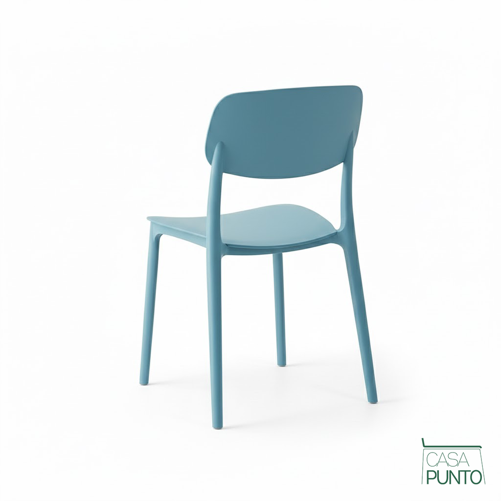 Silla de comedor apilable Hirus