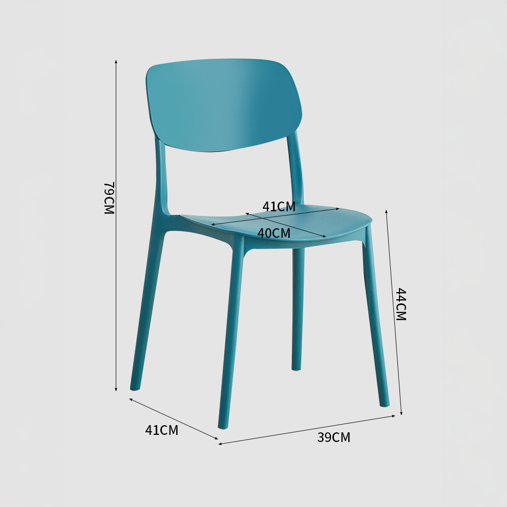 Silla de comedor apilable Hirus