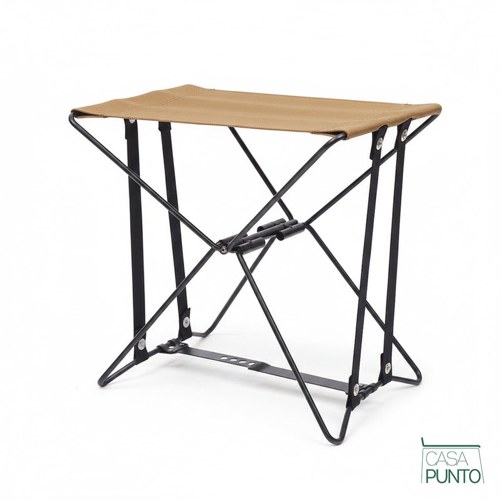 Taburete plegable de camping Wilson - Asiento de exterior ultraportátil