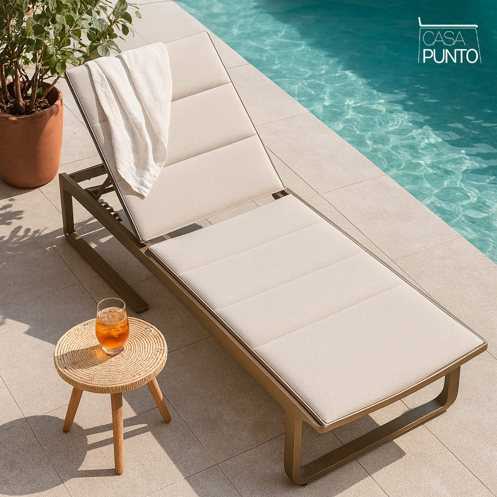 Camastro exterior ajustable Weier