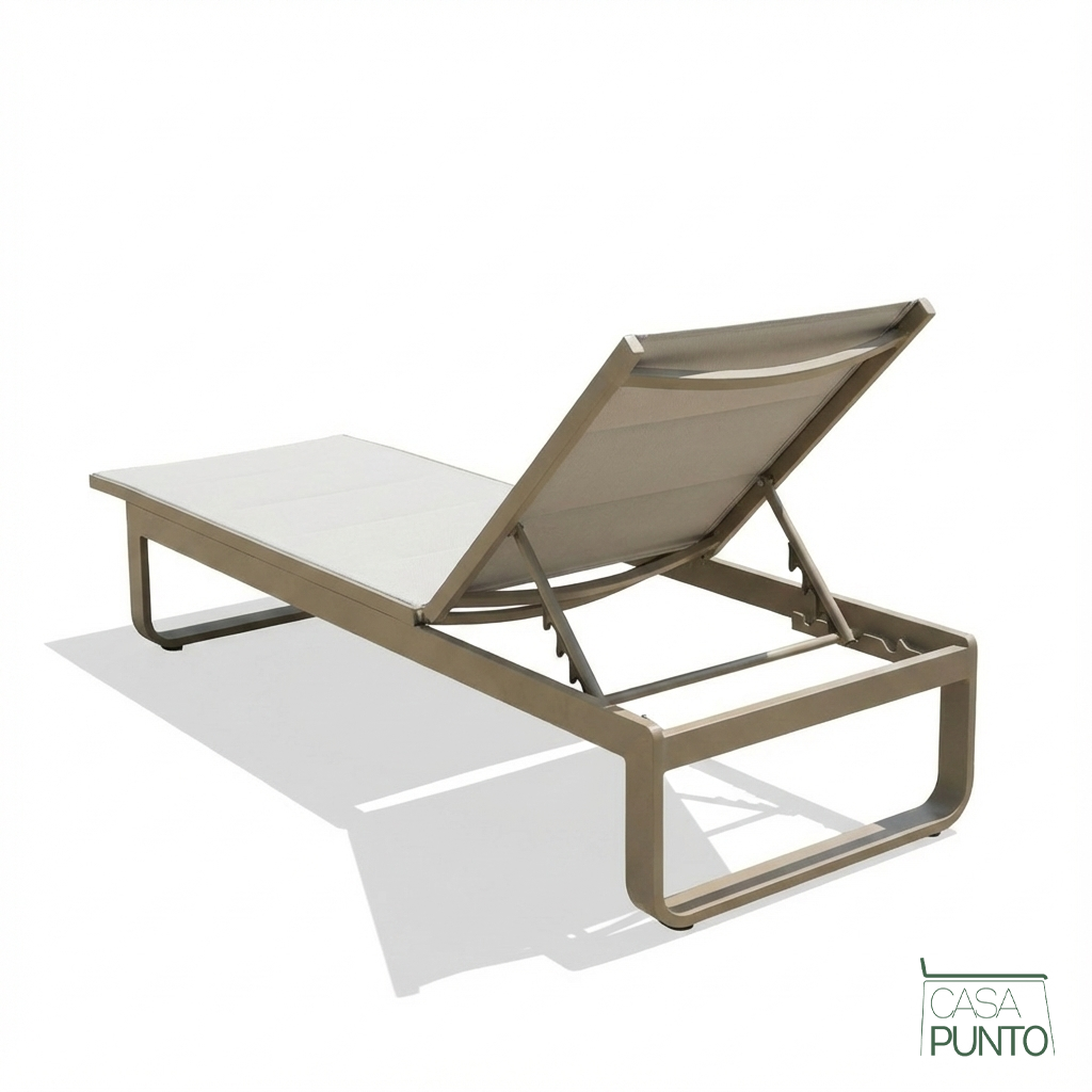Camastro exterior ajustable Weier