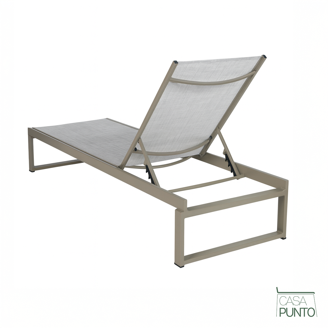 Camastro de exterior Horizon - Tumbona ajustable y extensible de malla Teslin