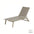 Camastro de exterior Dom - Tumbona ajustable de malla Teslin